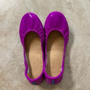 Tieks Ultra Violet flats size 7